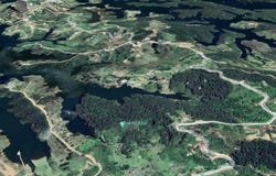Entrada por aguas profundas, vía Guatapé- Granada, Guatapé, Antioquia