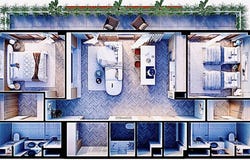 777 SW BLUE ZONE RESUDENCES Blvd SW, A’ILA Resorts Residences, Rodney Bay