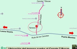 Ruta de los Cenotes, Calle Faisán , Puerto Morelos, Puerto Morelos, Quintana Roo, Puerto Morelos, Quintana Roo 77586
