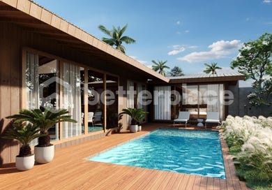 Kolam Renang Villa Salotti TMI 2046 Villa Bali House Floors Design