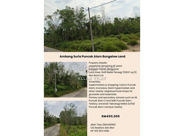 Taman Ambang Suria, Bandar Puncak Alam, Selangor 45010