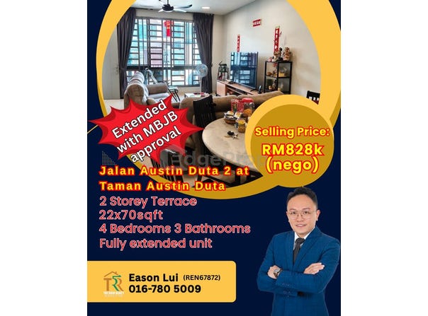 Jalan Austin Duta, Johor Bahru, Johor 81100