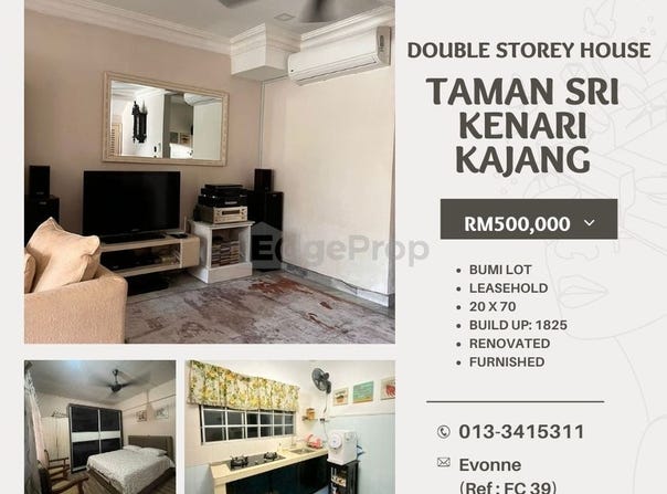 Jalan Sri Kenari Utama, Kajang, Selangor 43000