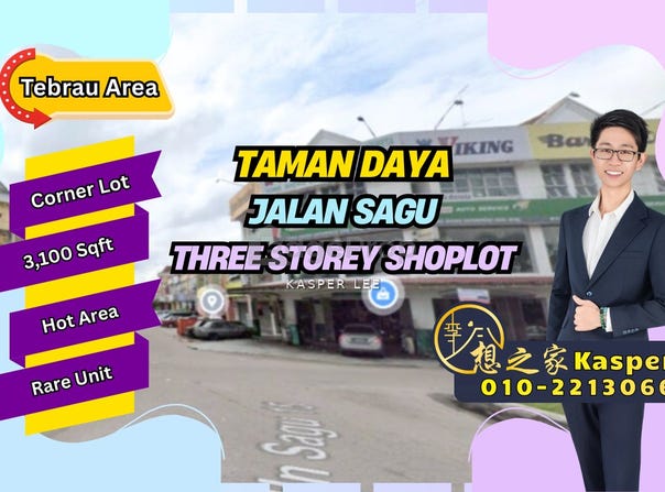 Jalan Sagu, Taman Daya, Johor Bahru, Johor 81100