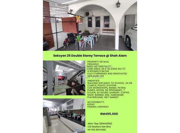 Jalan Mantap, Shah Alam, Selangor 40400