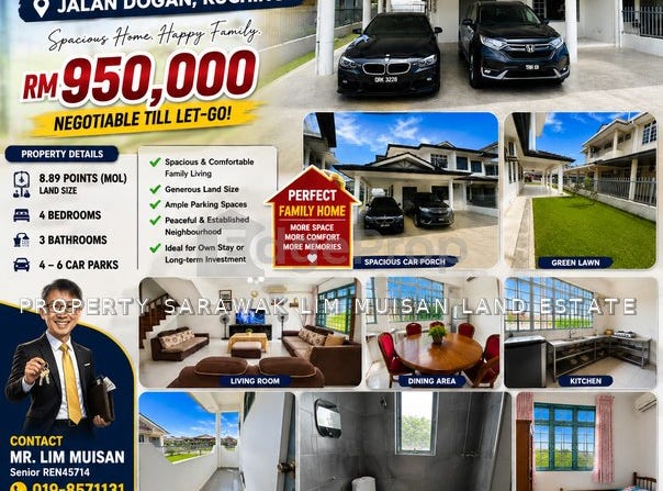 LOT 3411, LORONG DOGAN 5B, JALAN DOGAN, Kuching, Sarawak 93250