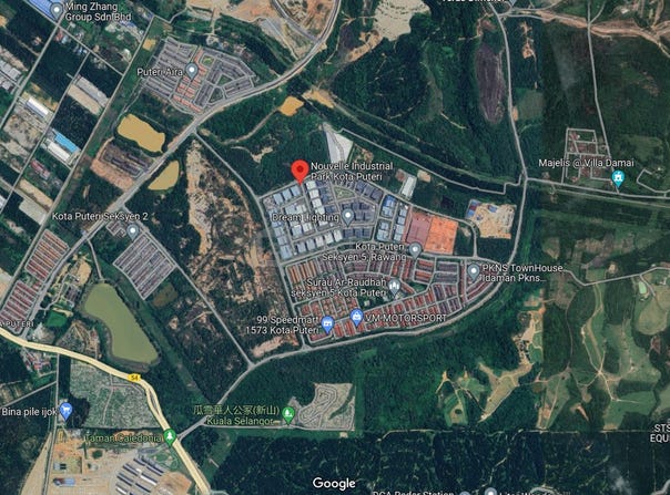 Nouvelle Industrial Park Kota Puteri, Jln Kota Puteri 5/6, 48100 Batu Arang, Selangor, Batu Arang, Selangor 48100
