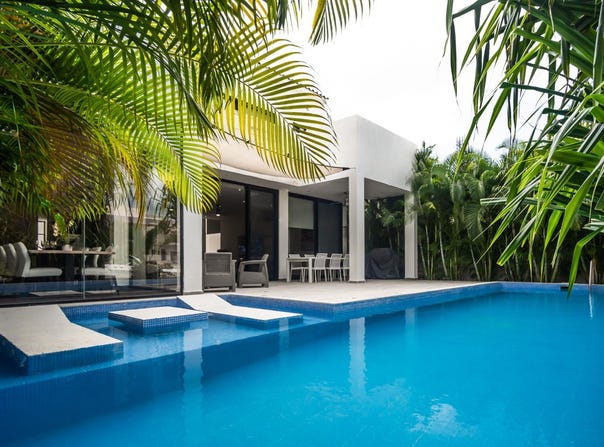 Luxurious Waterfront Villa with Private Dock in Puerto Aventuras, Puerto aventuras, 