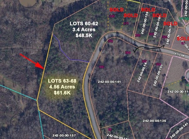 Cecil Dr- Lots 63-68, Waterloo, SC 29384