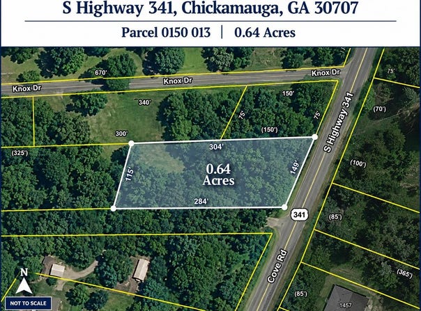 S Highway 341, Chickamauga, GA 30707