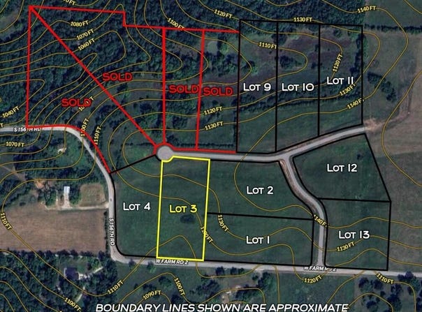 Pleasant View Rd lot: 3, Brighton, MO 65617