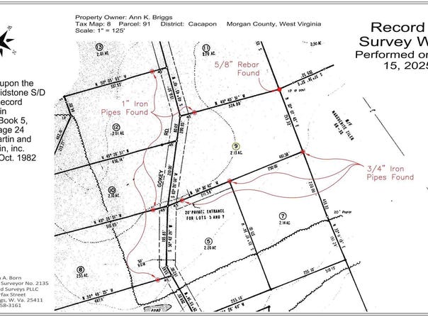 GOKEY ROAD, GREAT CACAPON, WV 25422
