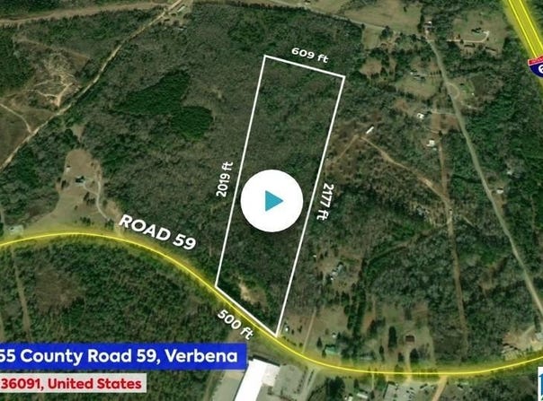 5555 COUNTY ROAD 59, VERBENA, AL 36091