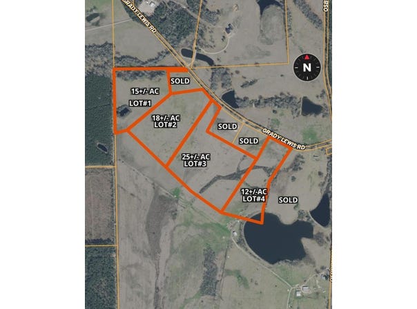 Grady Lewis Rd. lot: #1, Poplarville, MS 39470