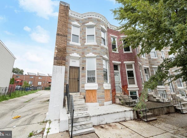 2333 MCCULLOH STREET, BALTIMORE, MD 21217