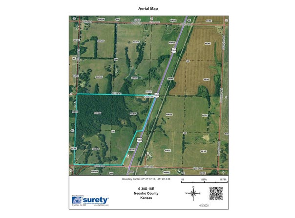 0000 60th RD, Thayer, KS 66776