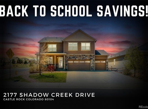 2177 Shadow Creek Drive, Castle Rock, CO 80104