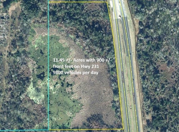 11.45 Acre Us-231, Cottondale, FL 32431