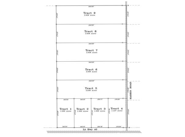 0 Harris Rd Tract 5, Albany, LA 70711