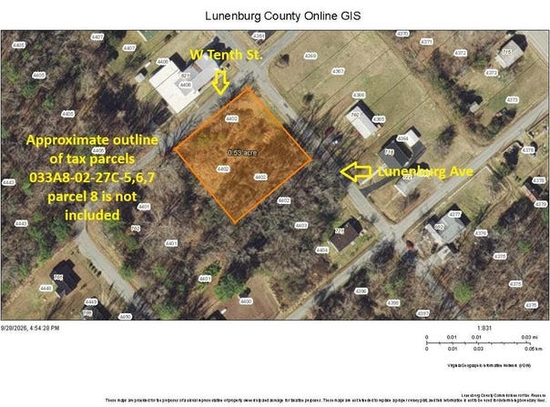 Lunenburg Avenue lot: 5 6 7, Victoria, VA 23974