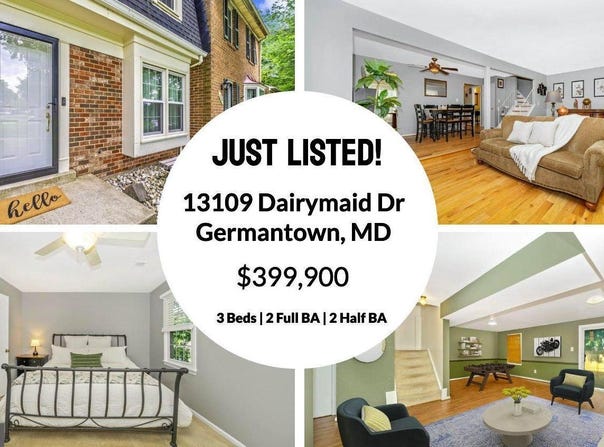 13109 DAIRYMAID DR, GERMANTOWN, MD 20874