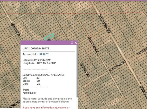 Olympus Drive NW, Rio Rancho, NM 87144
