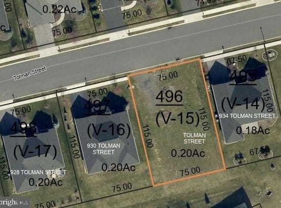 Lot #V-15 TOLMAN STREET, MECHANICSBURG, PA 17055