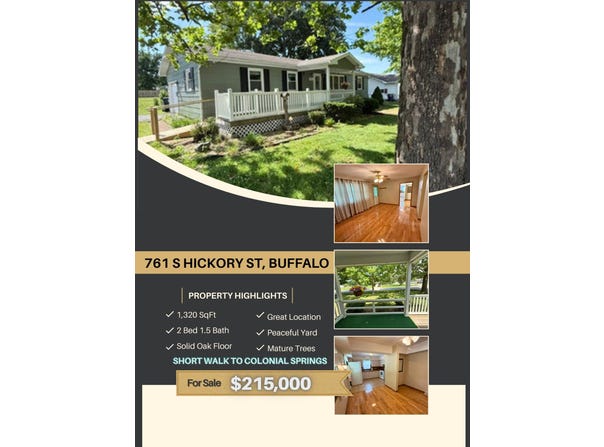 761 S Hickory Street, Buffalo, MO 65622