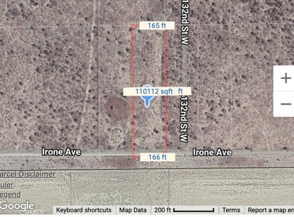0 Irone Ave., Rosamond, CA 93560