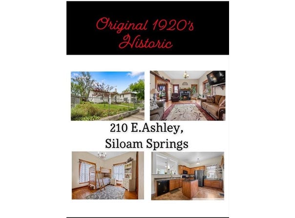 210 Ashley  ST, Siloam Springs, AR 72761