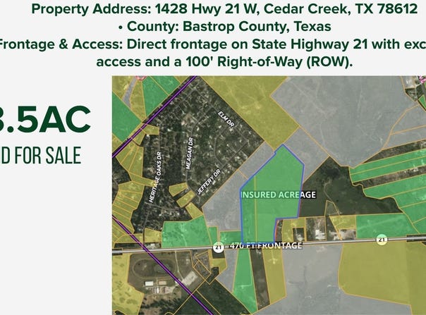 1428 State Highway 21 W, Cedar Creek, TX 78612