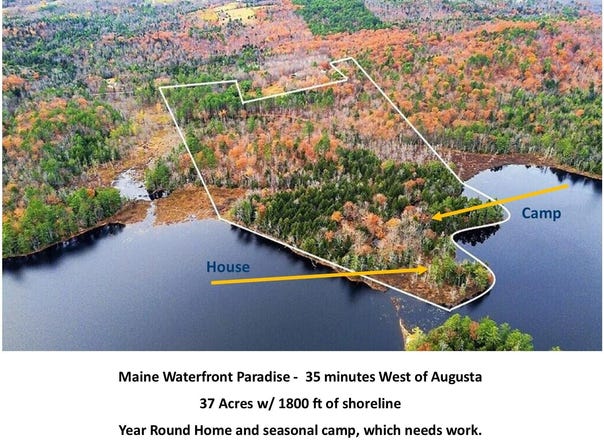 88 Piddock Lane, Fayette, ME 04349