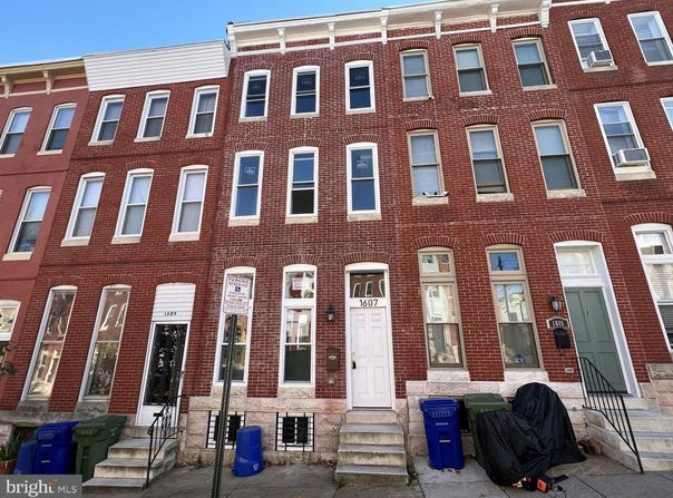 1607 E BIDDLE Street, BALTIMORE, MD 21213