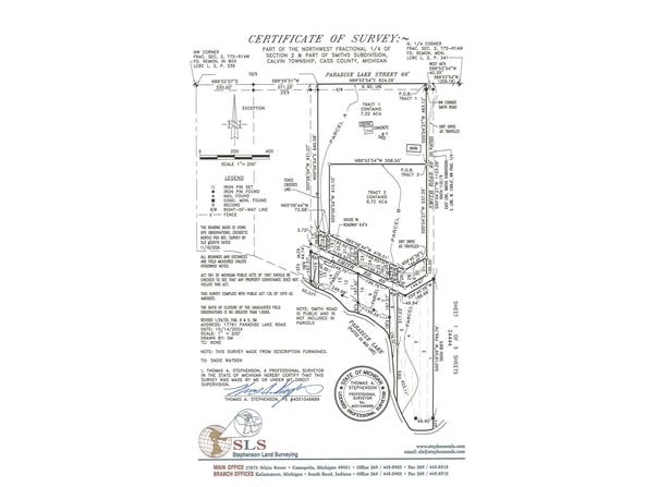 17769 Paradise Lake Road, Vandalia, MI 49095