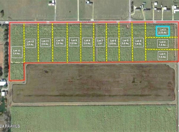 2700 Blk Peach Bloom Highway lot: 3, Church Point, LA 70525