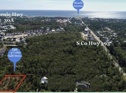 Calm Gulf Drive lot: 7, Santa Rosa Beach, FL 32459