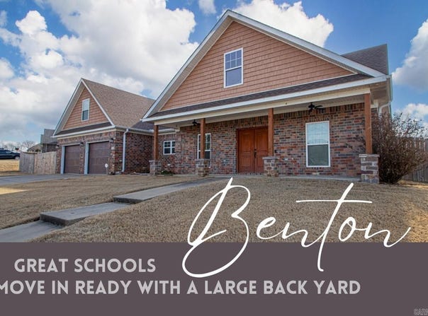 2913 Coldwater Dr, Benton, AR 72019