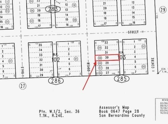 0647-285-08-0000 N of Railroad Ave, Vidal, CA 92280