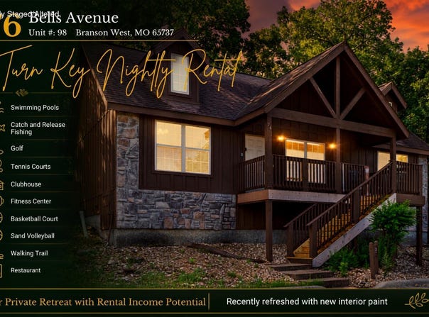 76 Bells Avenue, Branson West, MO 65737