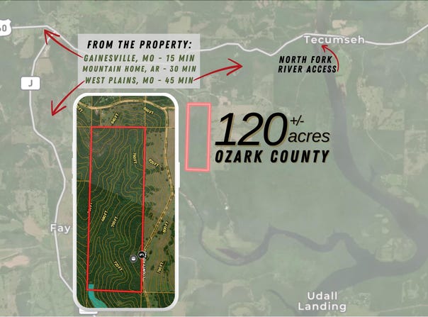120 Ac County Road 547, Tecumseh, MO 65760
