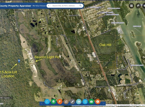 UNIMPROVED, OAK HILL, FL 32759