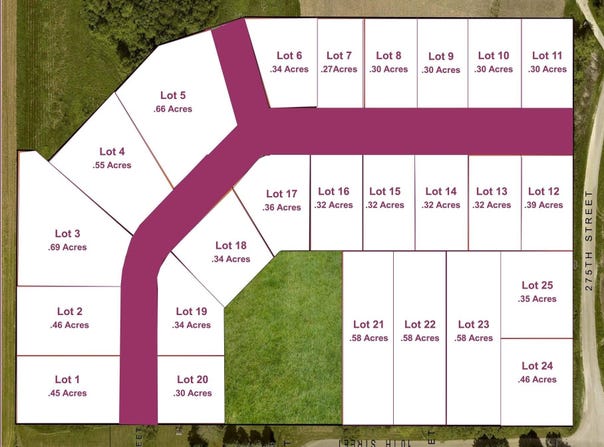 Walnut Street lot: 9, Quasqueton, IA 52326