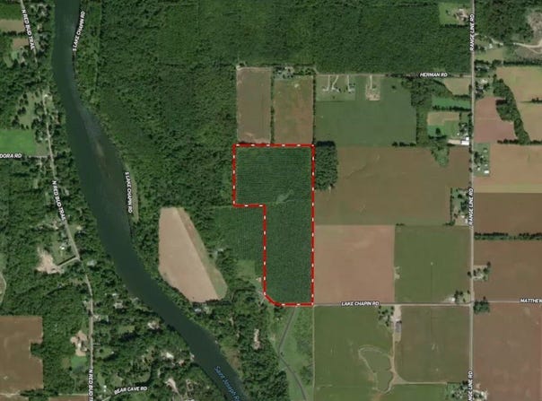 East 4331 Lake Chapin Rd, Berrien Springs, MI 49103