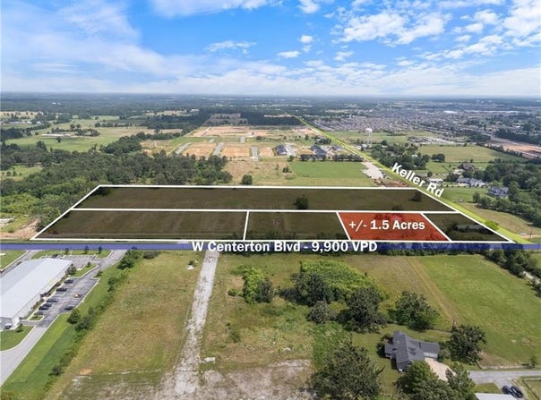 111 Keller  RD Unit #1.5 Acres, Centerton, AR 72719