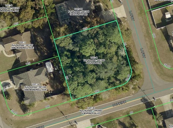 DUNKIRK ROAD, SPRING HILL, FL 34608