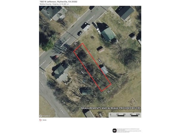 Tbd W. Jefferson, Wytheville, VA 24382