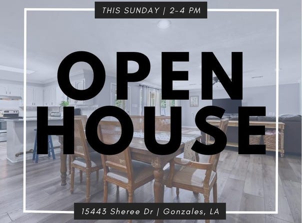 15443 Sheree Dr, Gonzales, LA 70737