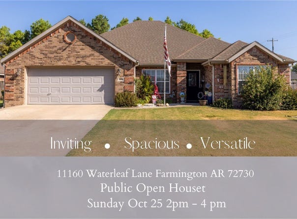 11160 Waterleaf Lane, Farmington, AR 72730