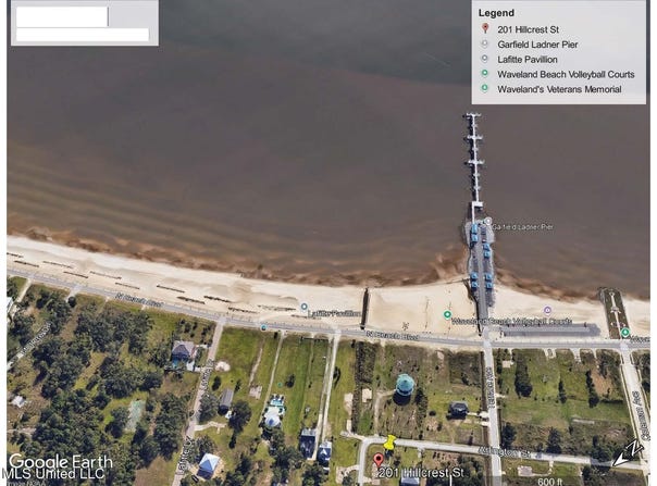 201 Hillcrest Street, Waveland, MS 39576