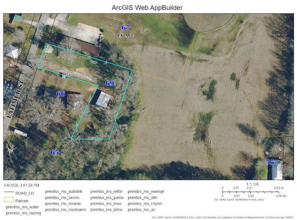 314B Latimer St., Baldwyn, MS 38824